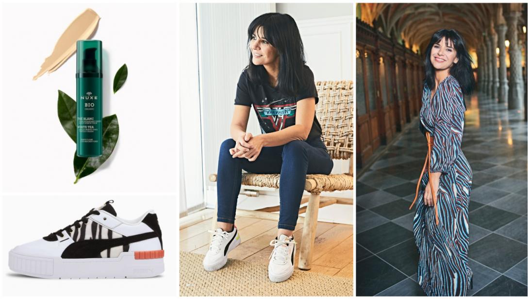Baskets, makeup, soins: Maria Del Rio nous confie ses secrets de style Baskets, makeup, soins: Maria Del Rio nous confie ses secrets de style