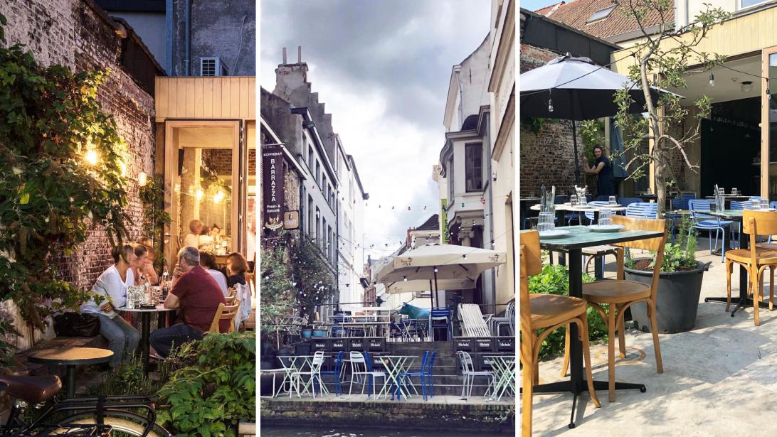 Op deze terrassen in Gent geniet je van de eerste zonnestralen Op deze terrassen in Gent geniet je van de eerste zonnestralen