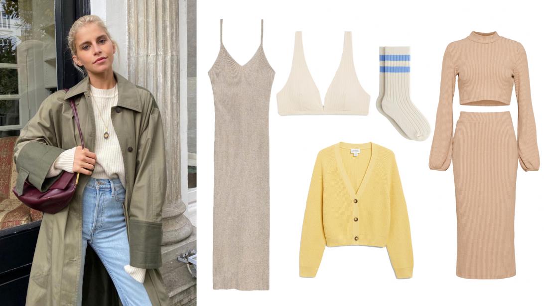 De ribbed knit: onze coup de cœur voor het tussenseizoen De ribbed knit: onze coup de cœur voor het tussenseizoen