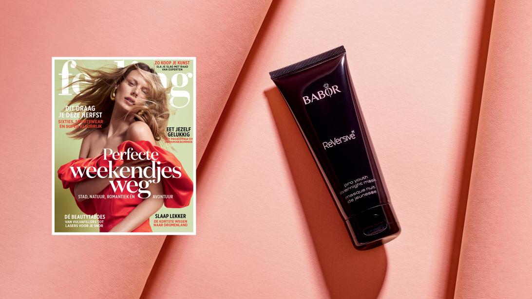 Gratis verzorgend masker van BABOR t.w.v. € 59 wanneer je nu een abonnement op Feeling neemt! Gratis verzorgend masker van BABOR t.w.v. € 59 wanneer je nu een abonnement op Feeling neemt!