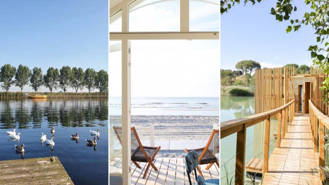 Strandcabines en co: 6 x wondermooi logeren aan het water Strandcabines en co: 6 x wondermooi logeren aan het water