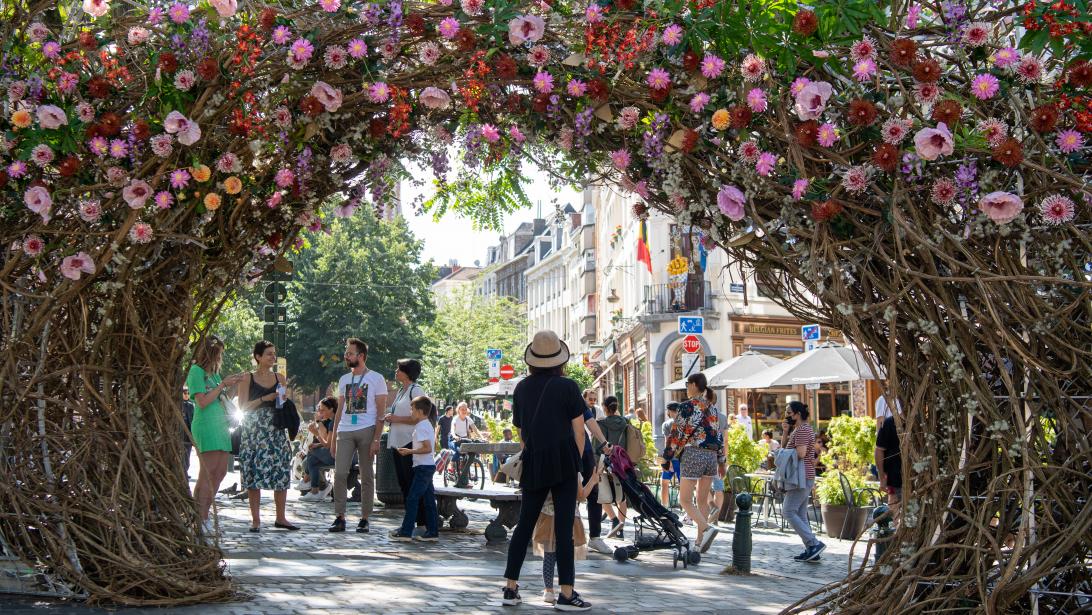 Must-see: la capitale se pare de milliers de fleurs à l'occasion de "Bruxelles en fleurs" Must-see: la capitale se pare de milliers de fleurs à l'occasion de "Bruxelles en fleurs"