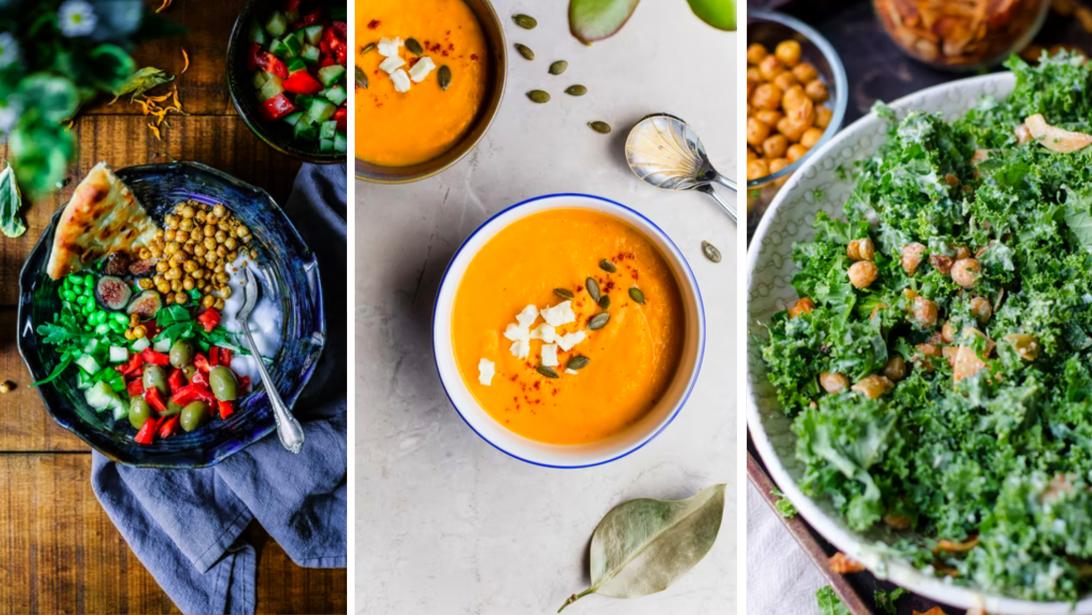 Sain & délicieux: 5 recettes pour un lunch 100% végan Sain & délicieux: 5 recettes pour un lunch 100% végan
