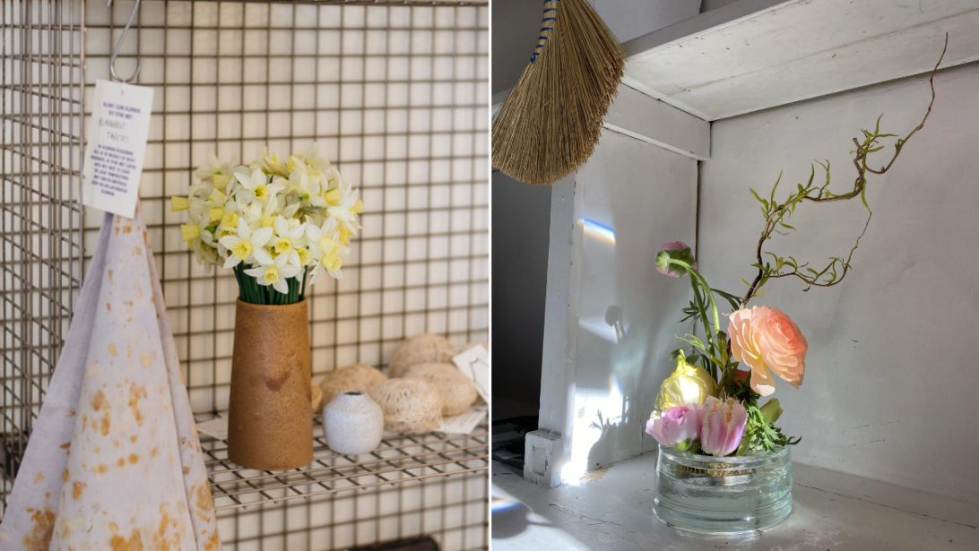Vergeet droogbloemen: ‘Kenzan’ is de nieuwe hype in bloemenland Vergeet droogbloemen: ‘Kenzan’ is de nieuwe hype in bloemenland