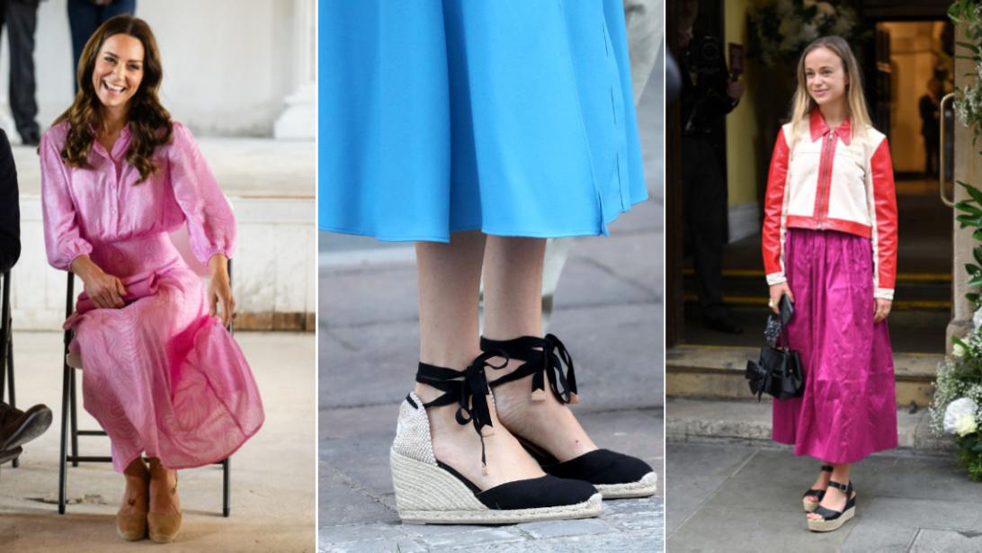 Dit zijn de favoriete zomerschoenen van de Britse royals Dit zijn de favoriete zomerschoenen van de Britse royals