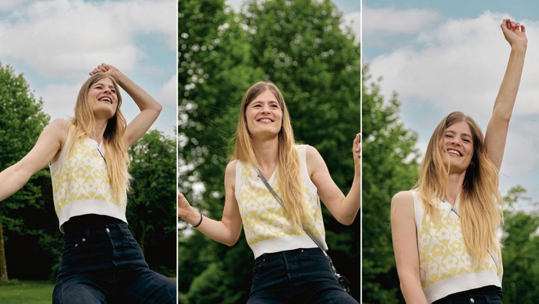 Eva De Roo over de magie van de wei: "puur escapsime, weg van alles en iedereen" Eva De Roo over de magie van de wei: "puur escapsime, weg van alles en iedereen"