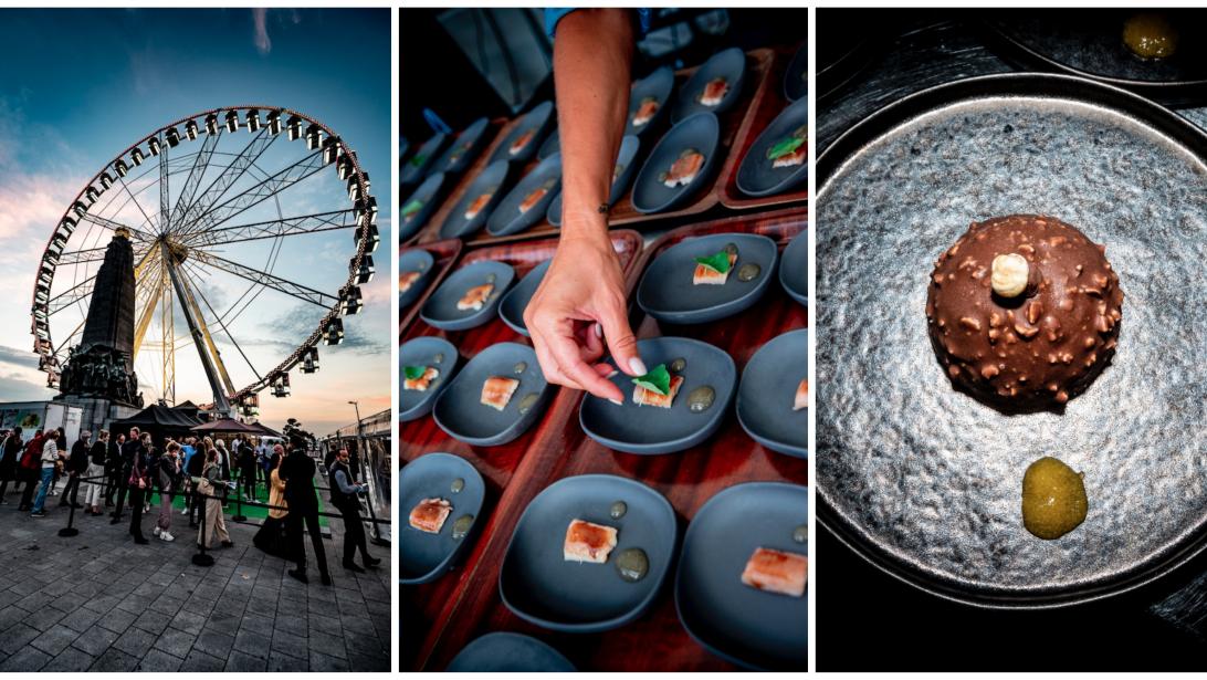 Dînez au sommet de la grande roue avec une vue sublime sur Bruxelles! Dînez au sommet de la grande roue avec une vue sublime sur Bruxelles!