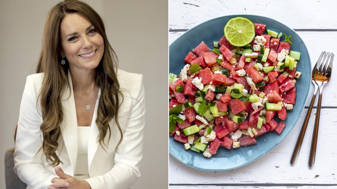 Zo maak je de frisse ‘Kate Middleton-salade’ die momenteel viraal gaat Zo maak je de frisse ‘Kate Middleton-salade’ die momenteel viraal gaat