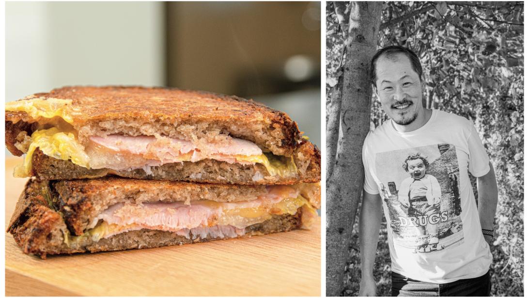 L'astuce de Sang Hoon Degeimbre pour pimenter le classique croque-monsieur L'astuce de Sang Hoon Degeimbre pour pimenter le classique croque-monsieur