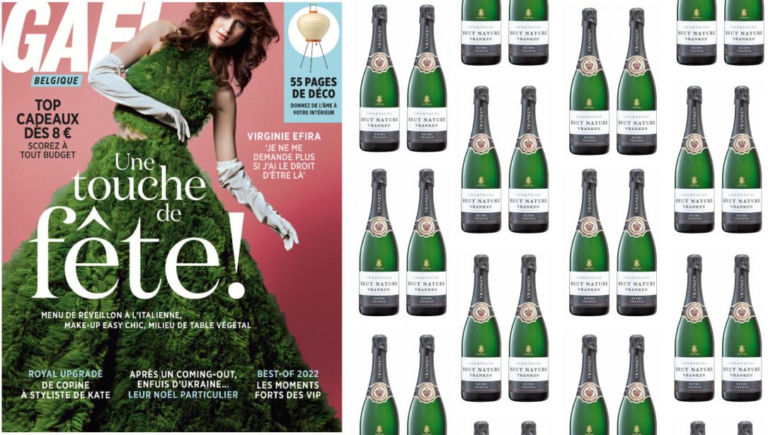 Offert: une bouteille de champagne Vranken avec votre abonnement GAEL! Offert: une bouteille de champagne Vranken avec votre abonnement GAEL!