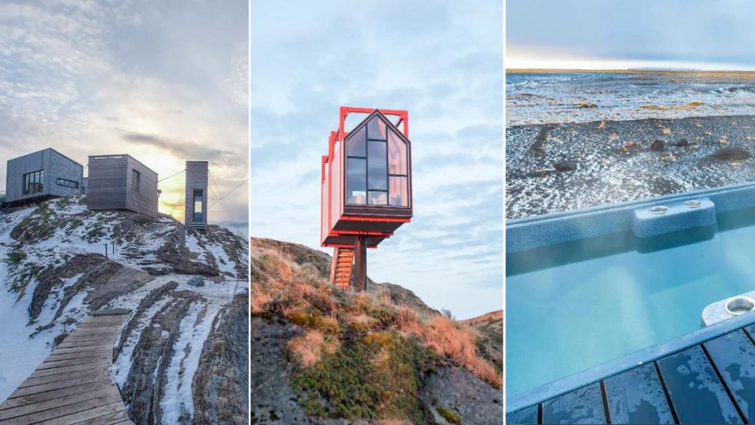On the edge: 5 x winterse cabins met spectaculair uitzicht On the edge: 5 x winterse cabins met spectaculair uitzicht