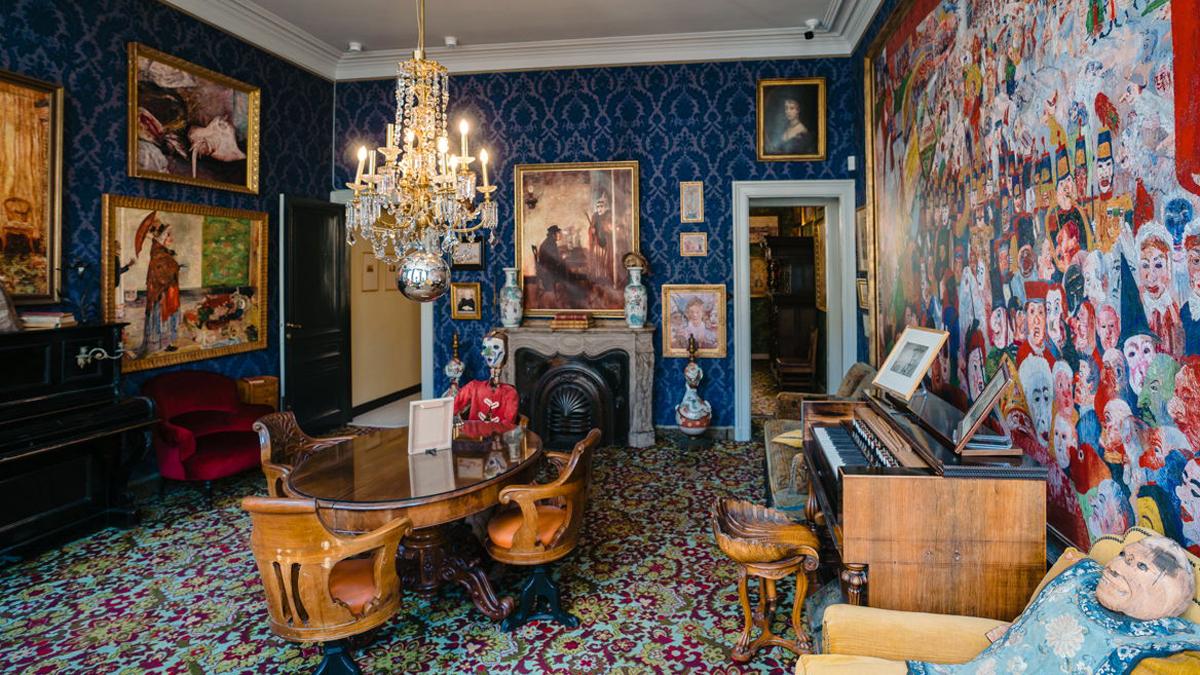 Bezoek het inspirerend huis waar kunstenaar James Ensor altijd woonde te Oostende. 