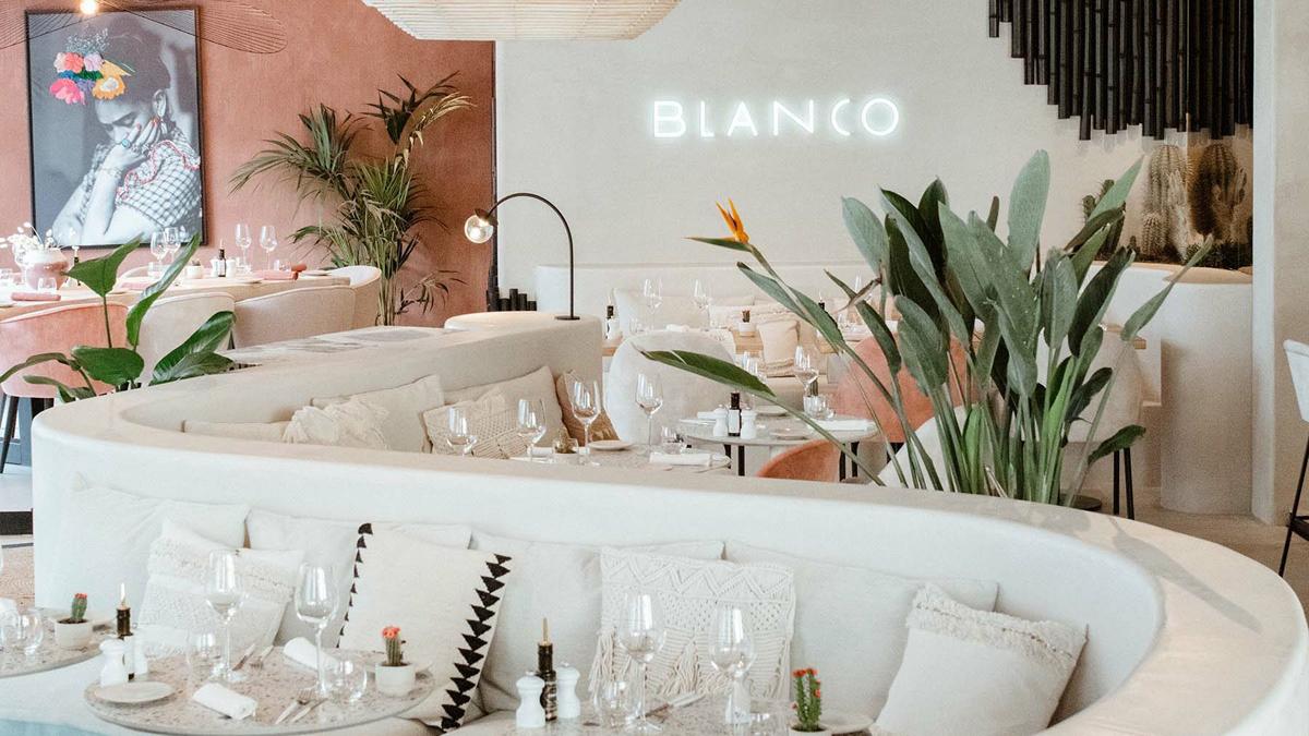 Blanco in Knokke is een streling voor het oog, maar ook voor de tong met zijn mediterraanse en mexicaanse keuken.
