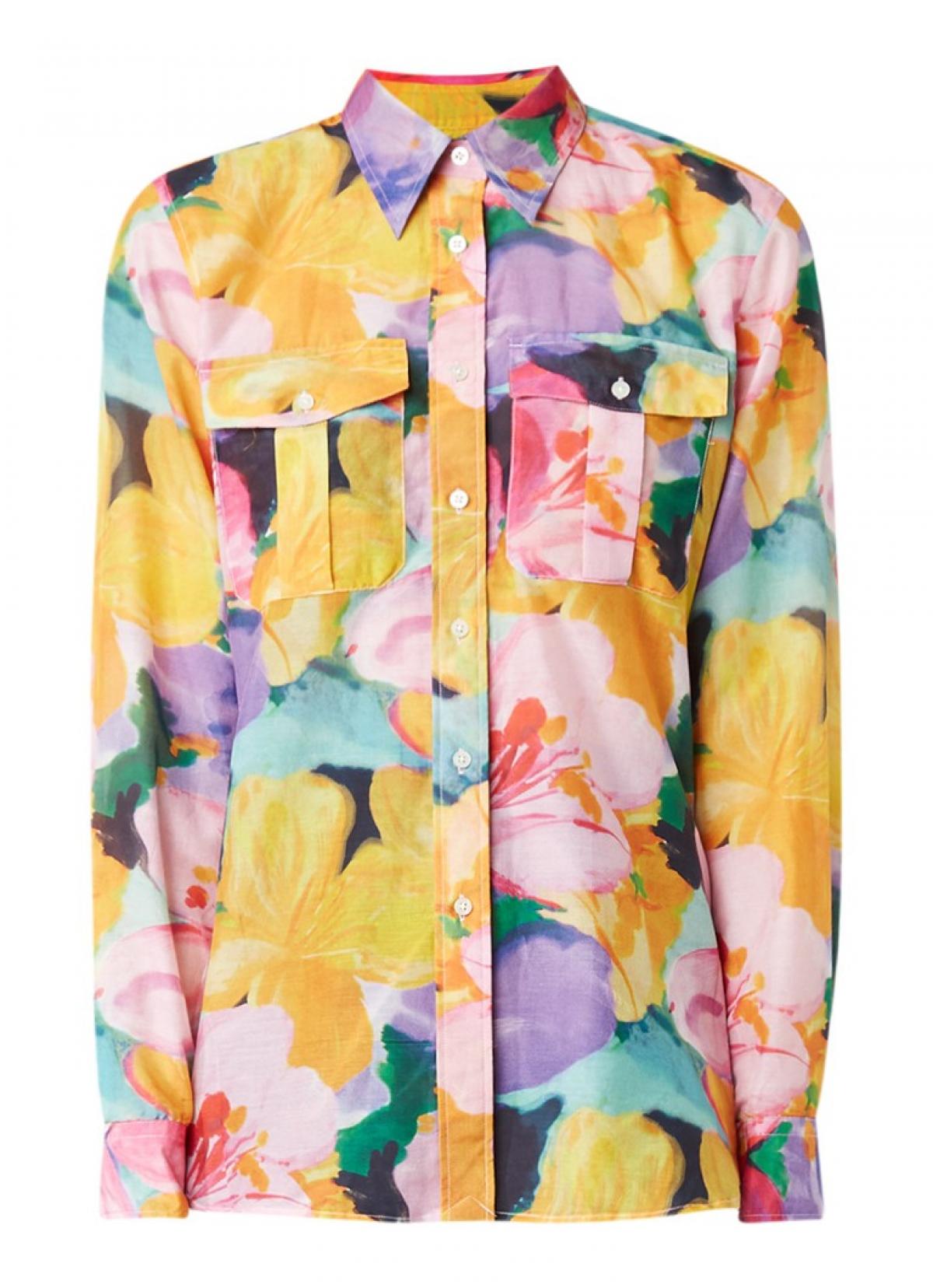 La chemise fleurie