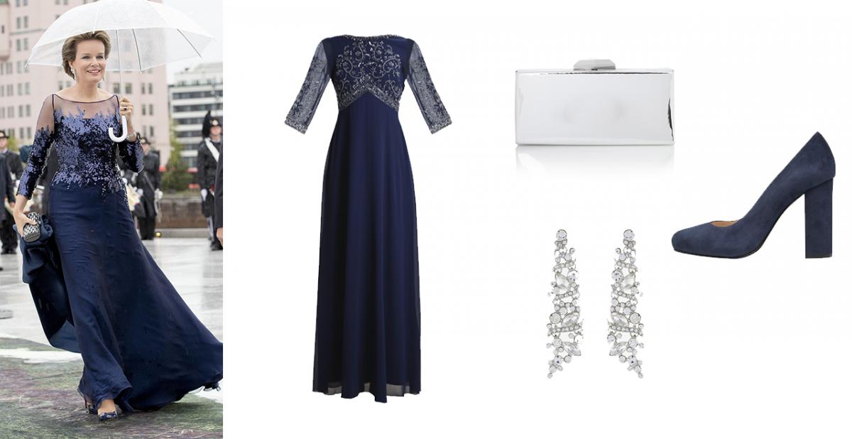 Look 2: Mathilde in galajurk