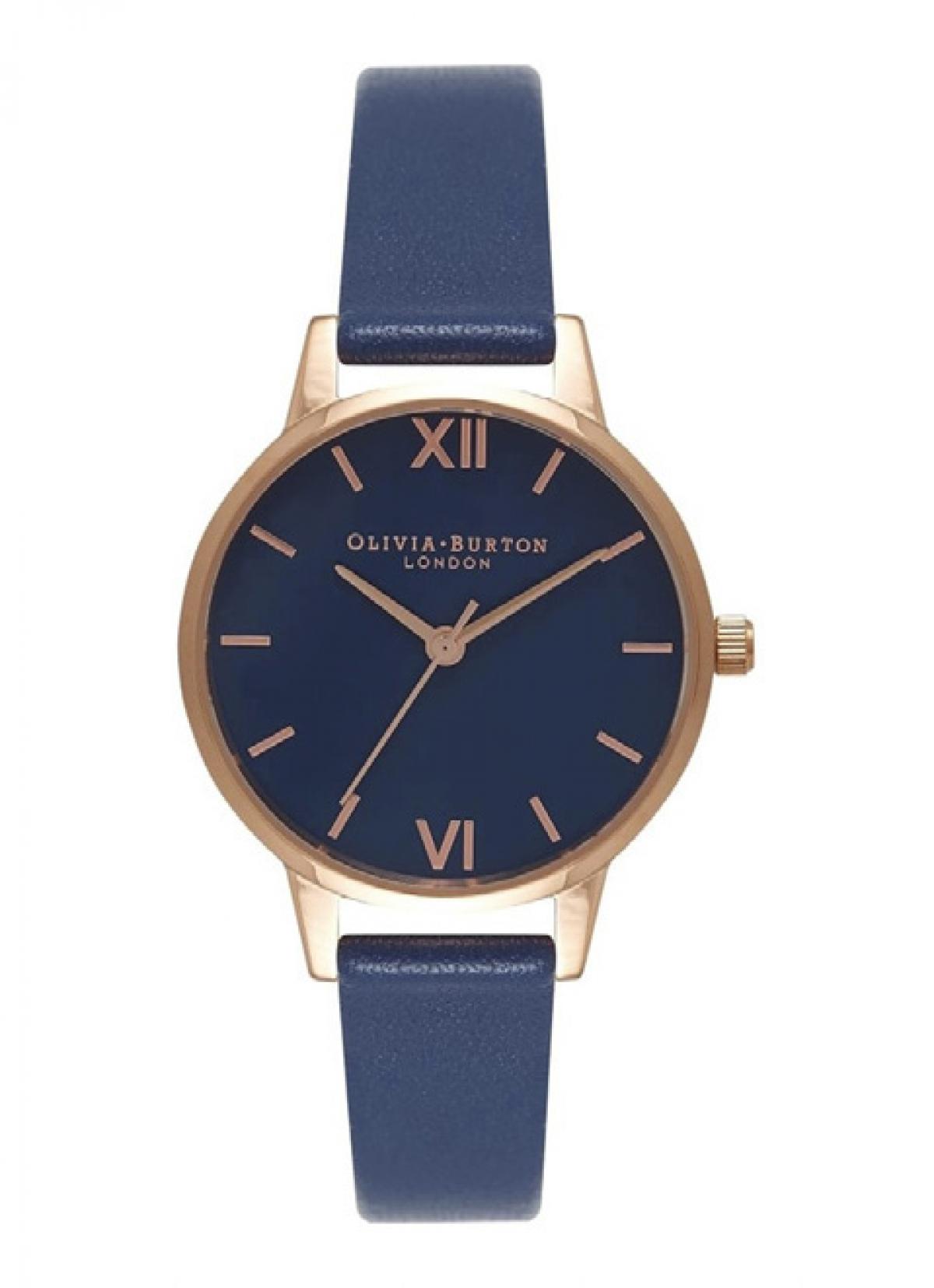 Midi dial horloge navy