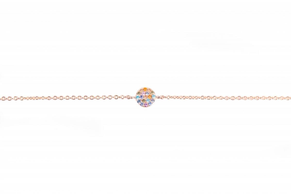 Pavé armband multi