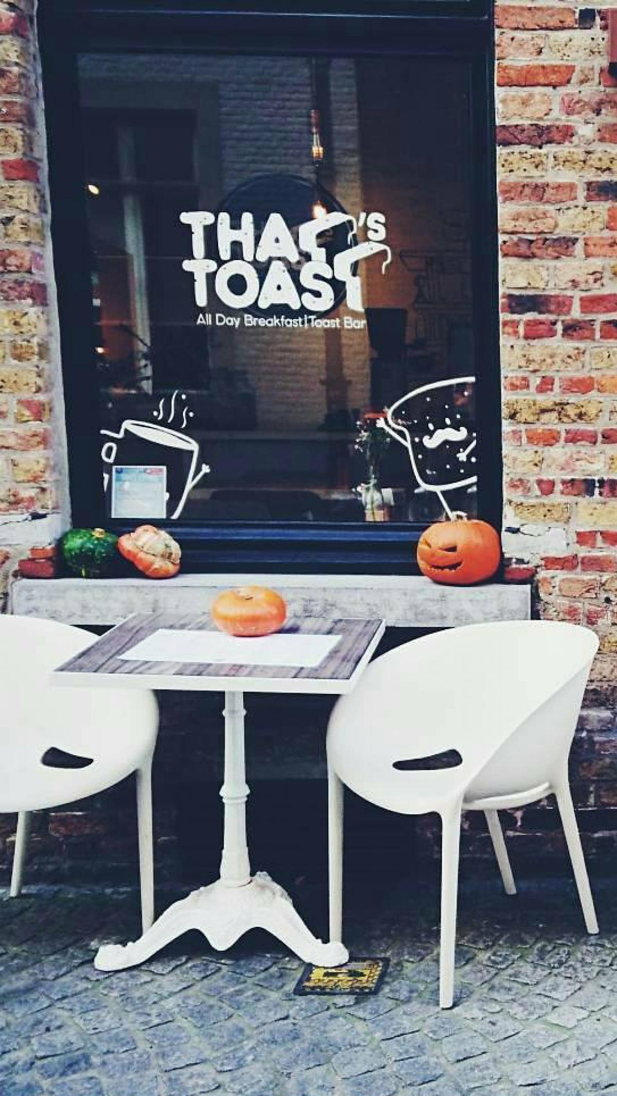 That's Toast de hele dag door ontbijten