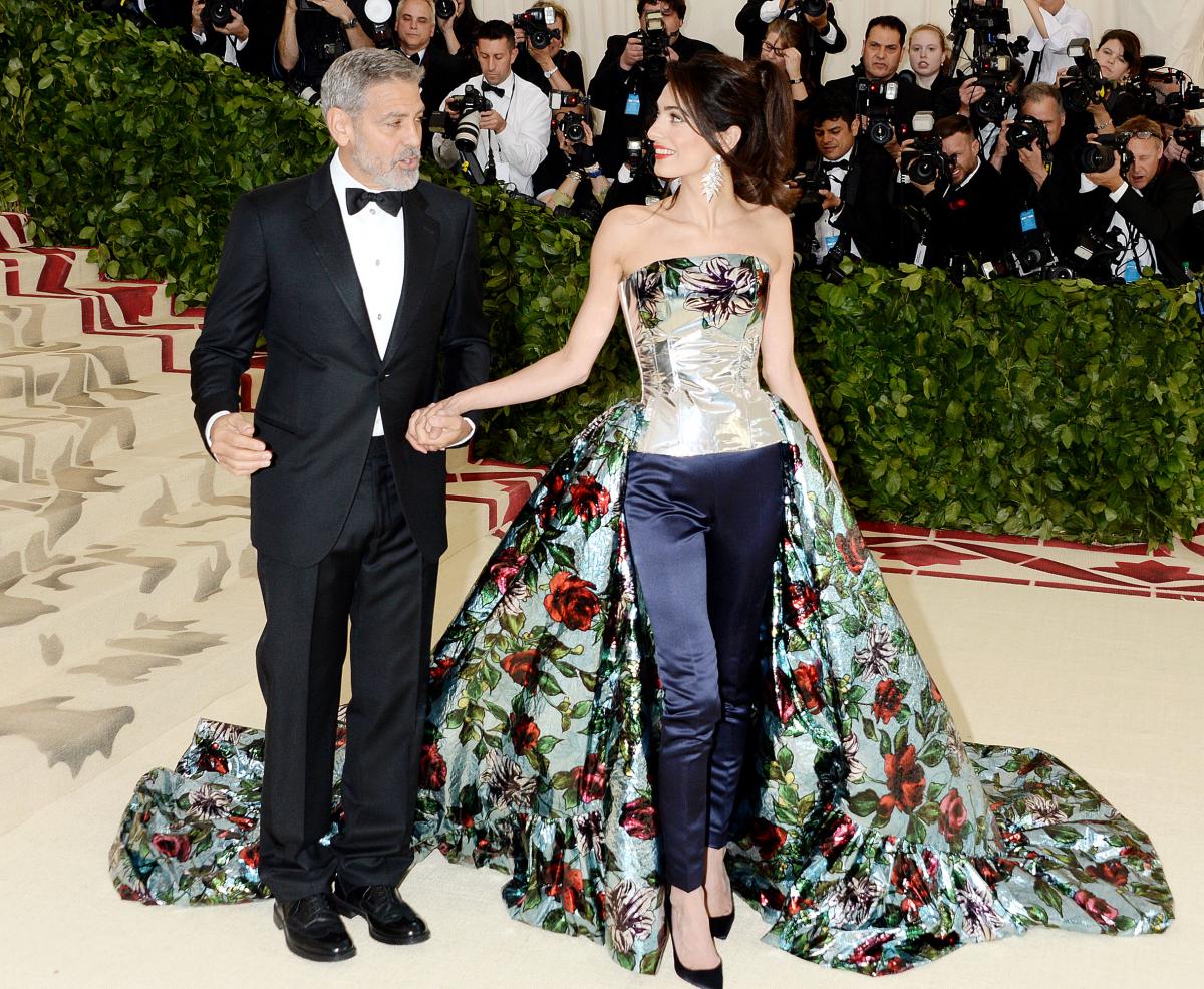 Amal en George Clooney