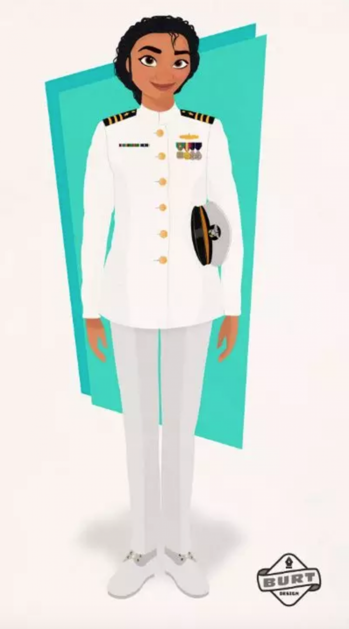 Moana est un célèbre officier naval.