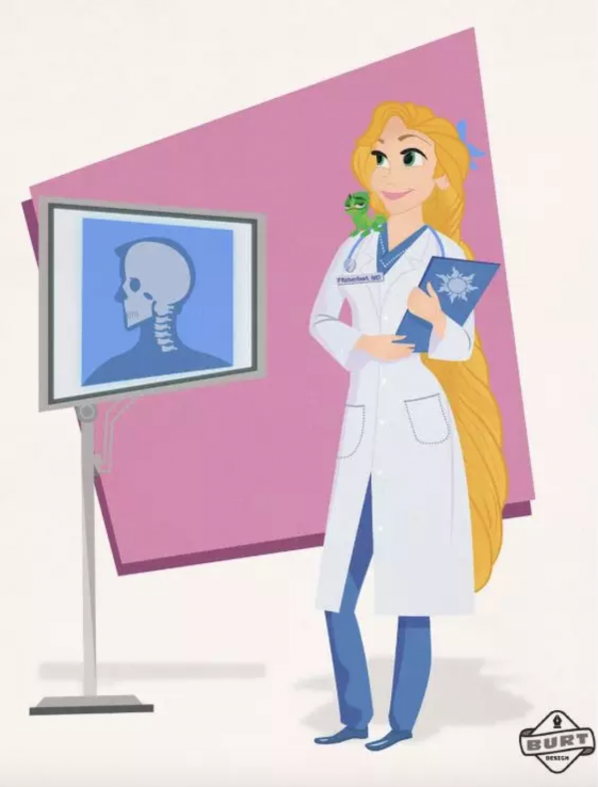 Raiponce est la meilleure neurologue du monde.