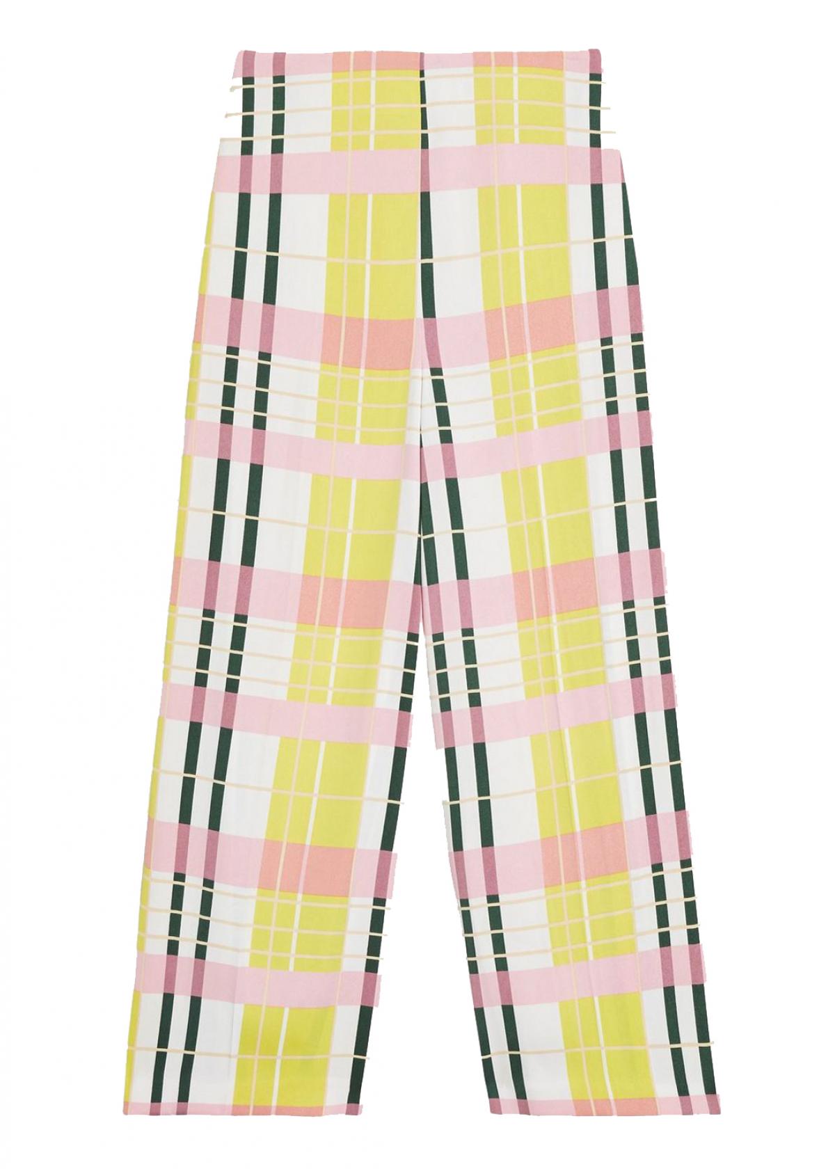 Geruite culotte