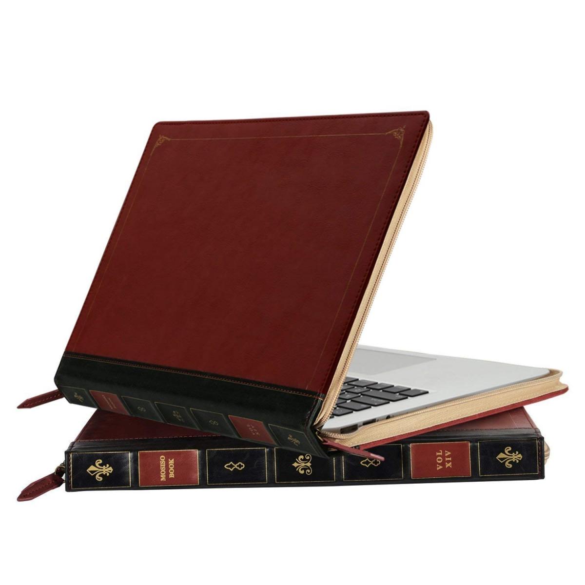 Une housse pour Macbook en forme de livre ancien