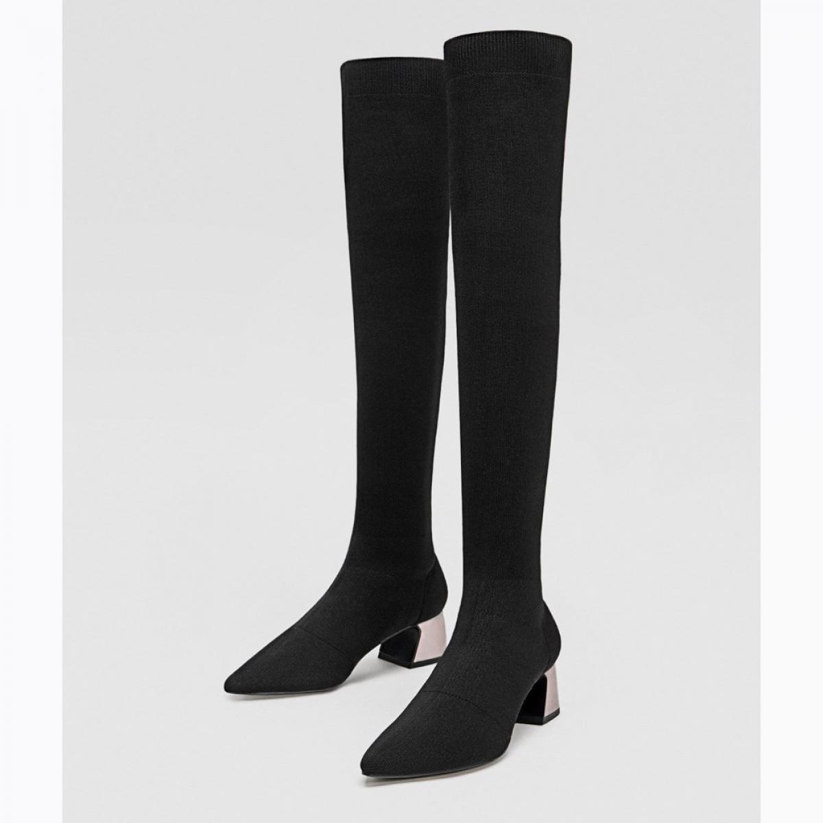 cuissarde chaussette stradivarius