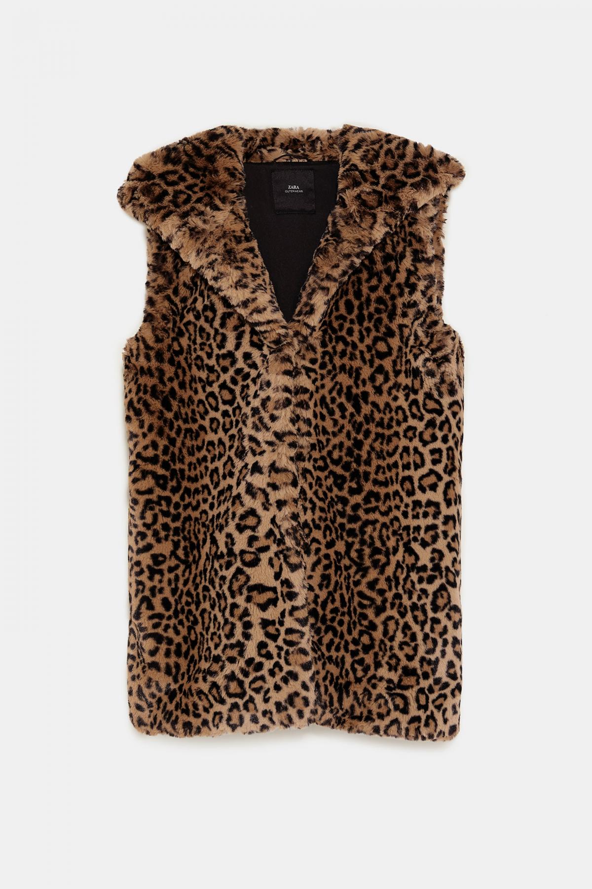 Zara: luipaardbody uit nepbont