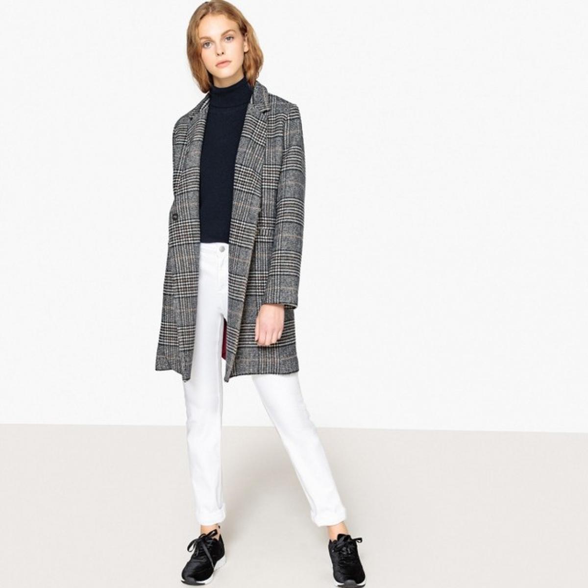 Manteau à motif Prince de Galles