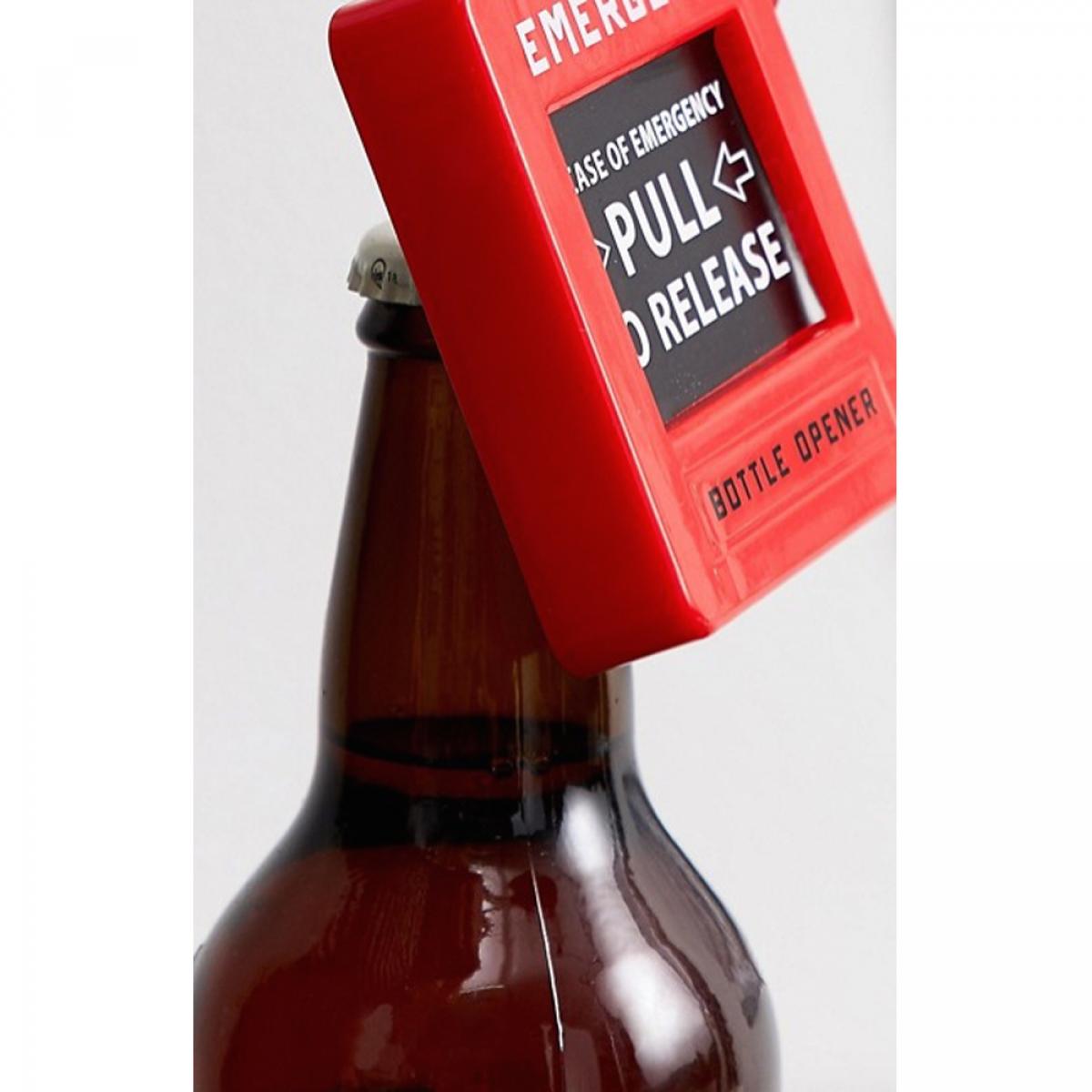 Emergency bottle opener