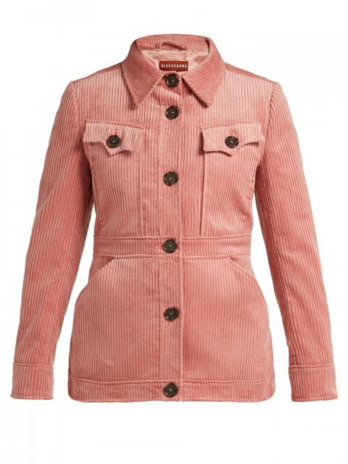 Veste en velours côtelé Alexa Chung