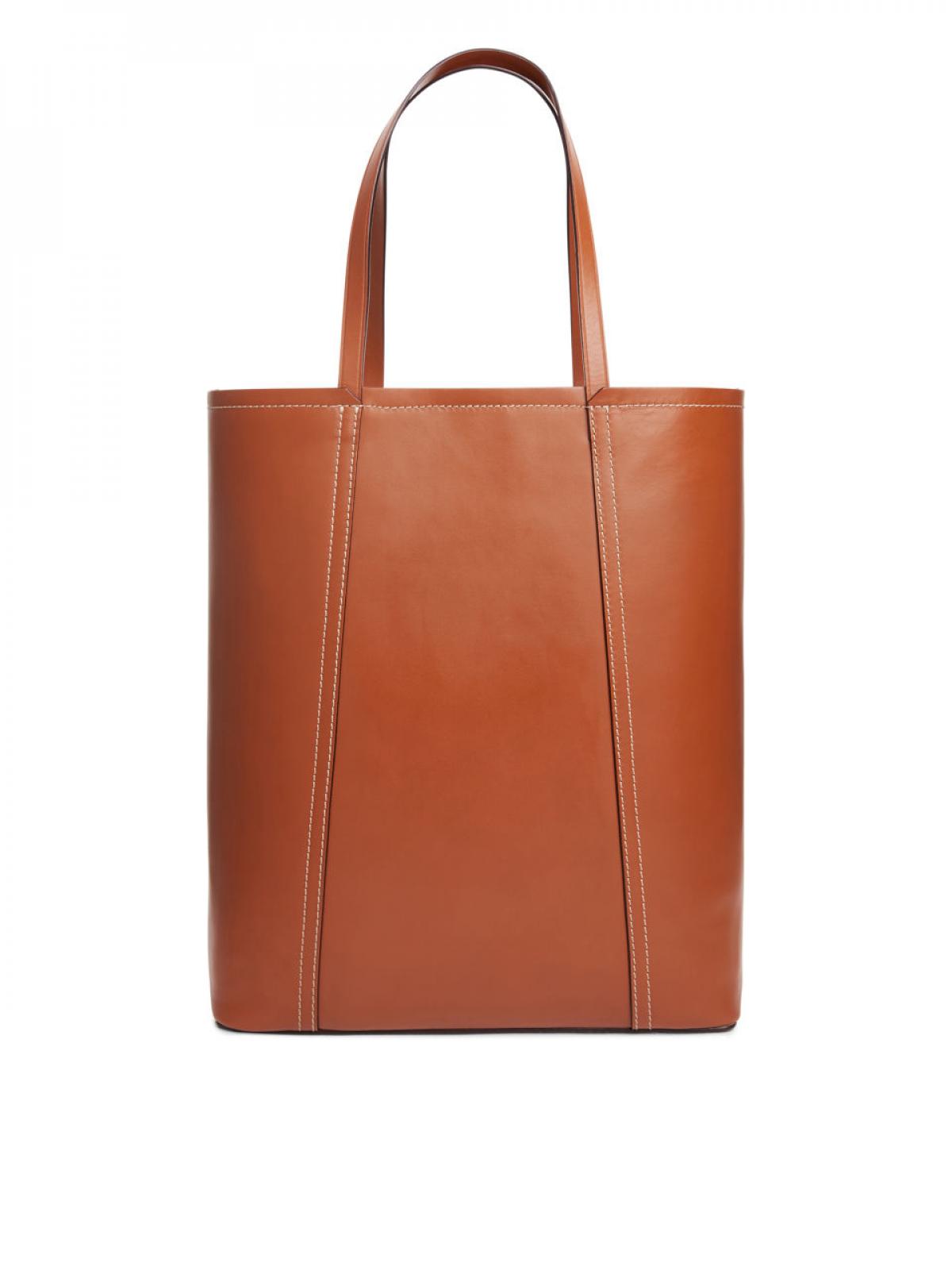 Sac fourre-tout en cuir Arket