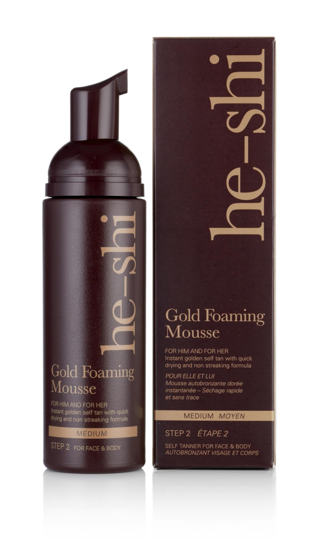 Gold Foaming Mousse - He-Shi