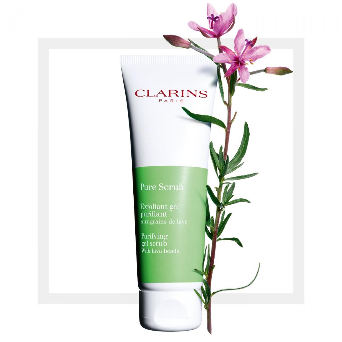 Zuiverende gelpeeling met lavakorreltjes - Clarins