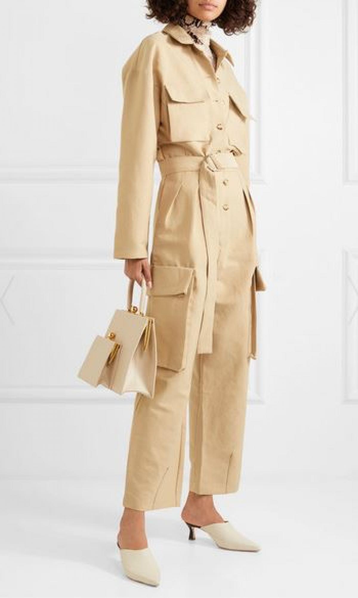 Desert jumpsuit in beige