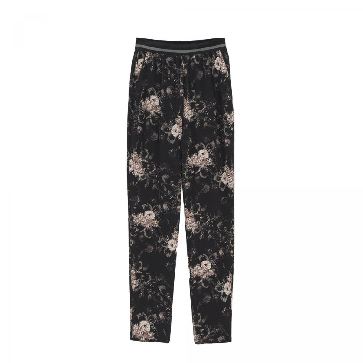 Bloemenprint pantalon