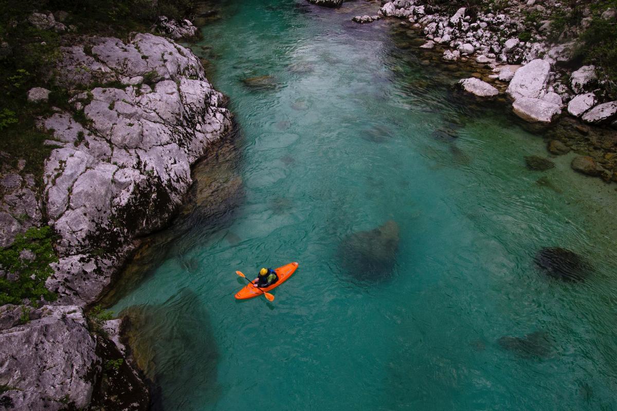 Soča, Slovénie