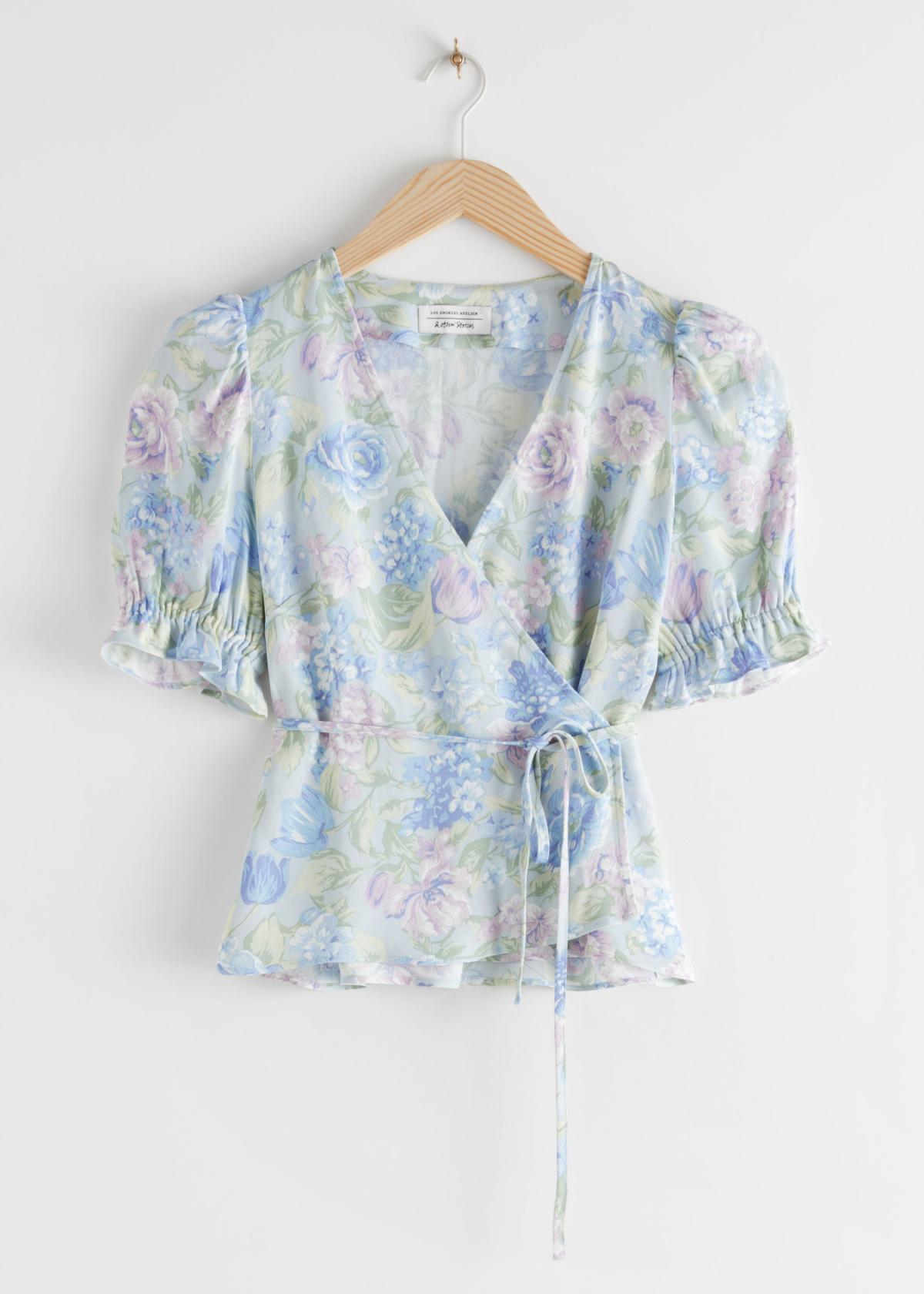 Blouse rétro à imprimé vintage - & Other Stories