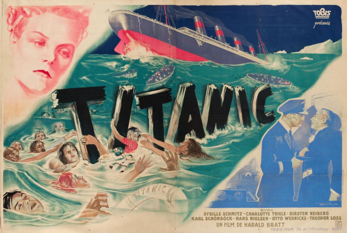 Les Nazis ont réalisé un film de propagande sur le naufrage