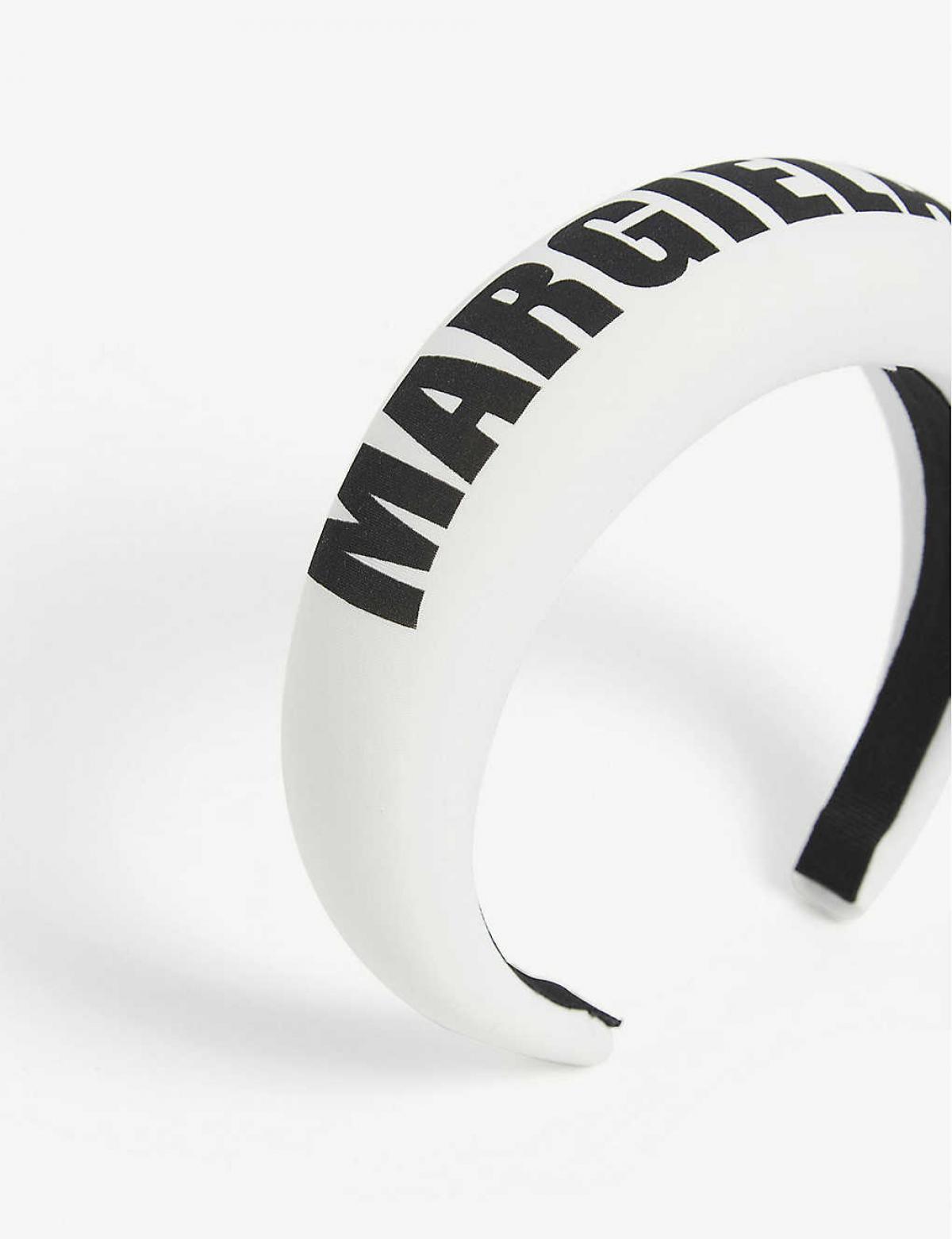 Witte diadeem met logo