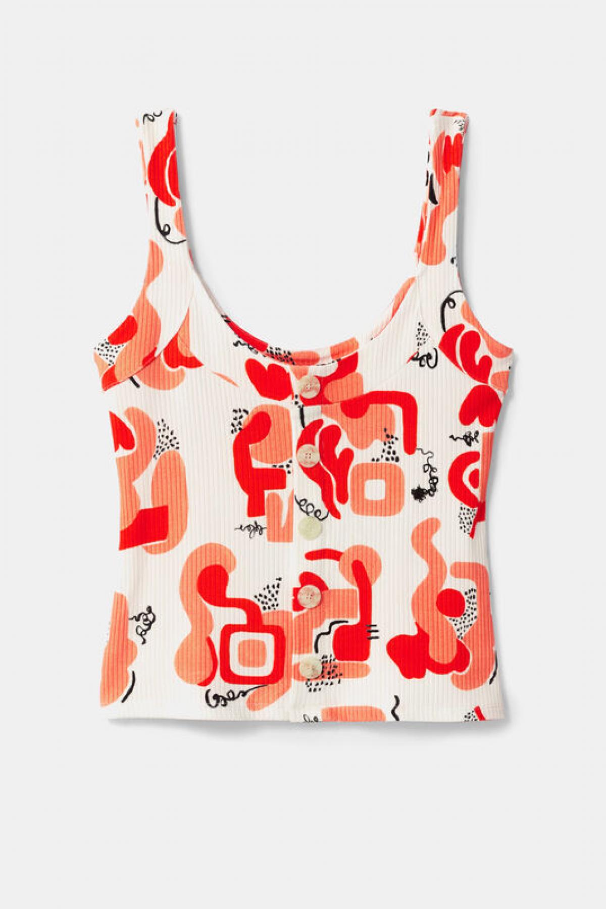 T-shirt éco-friendly à bretelles
