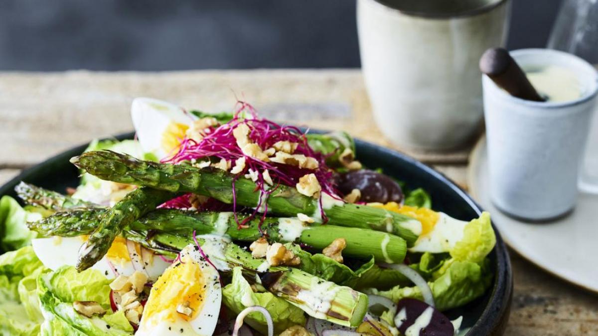 Frisse aspergesalade van Ellemieke Vermolen