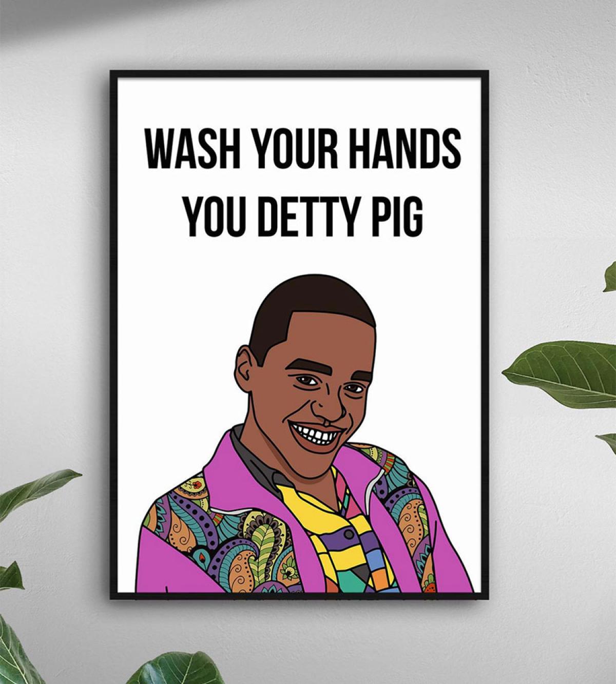 Voor de fans van 'Sex Education': Wash your hands you detty pig.