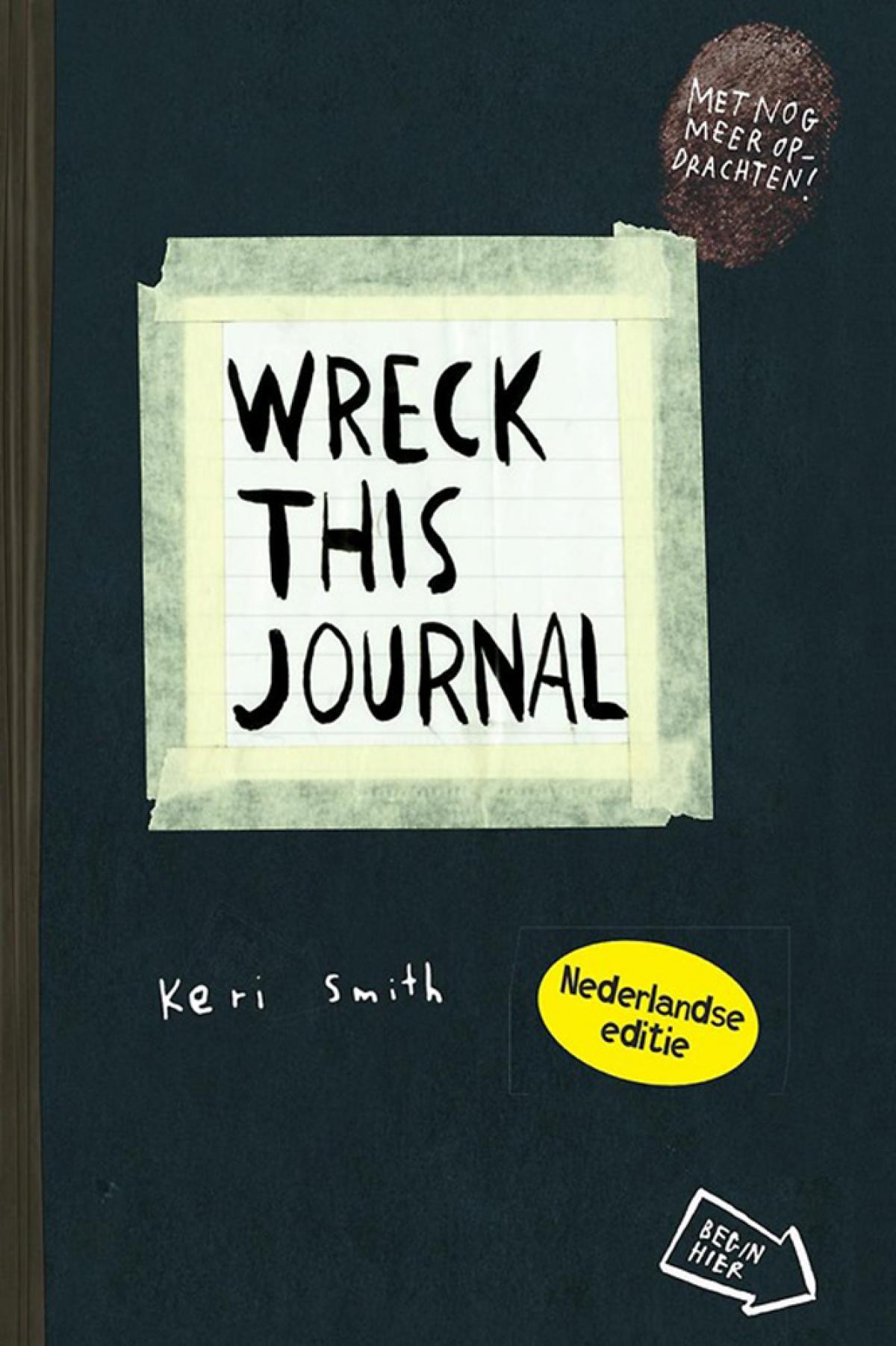 'Wreck this journal' van Keri Smith