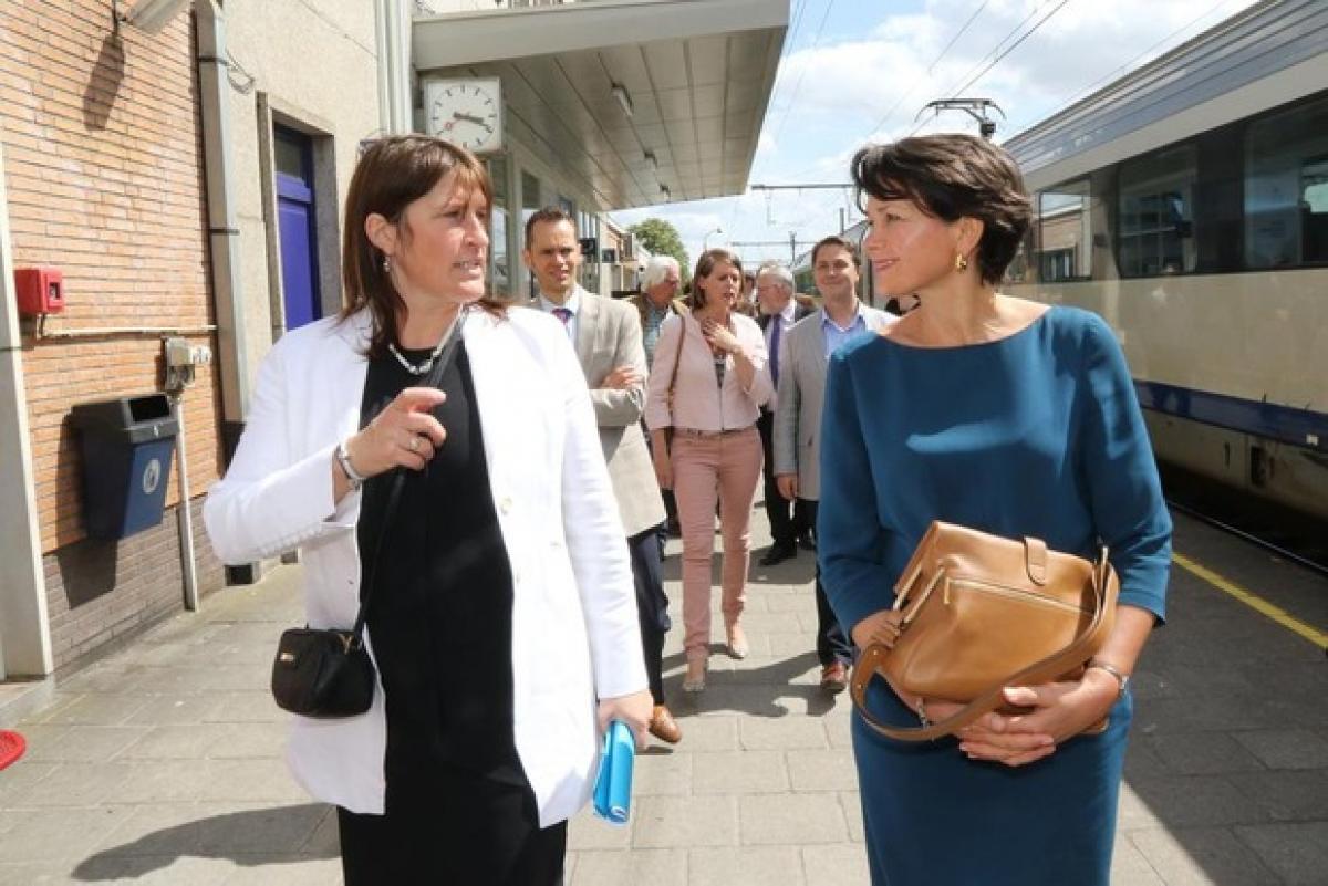 Werkbezoek van minister Galant aan Ieper en Poperinge in het teken van