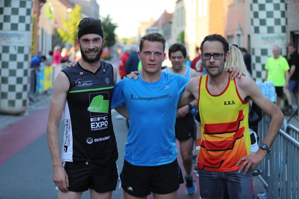 Emile Vervaeke en Tineke Cherlet winnen 11e Oud Gemeentehuis Loop in