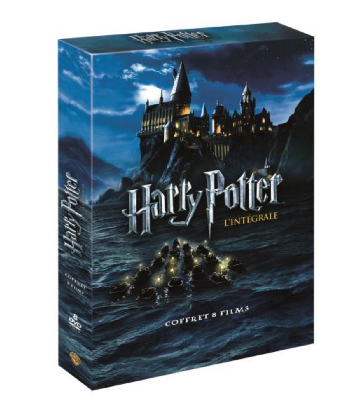 Le coffret DVD des 8 films
