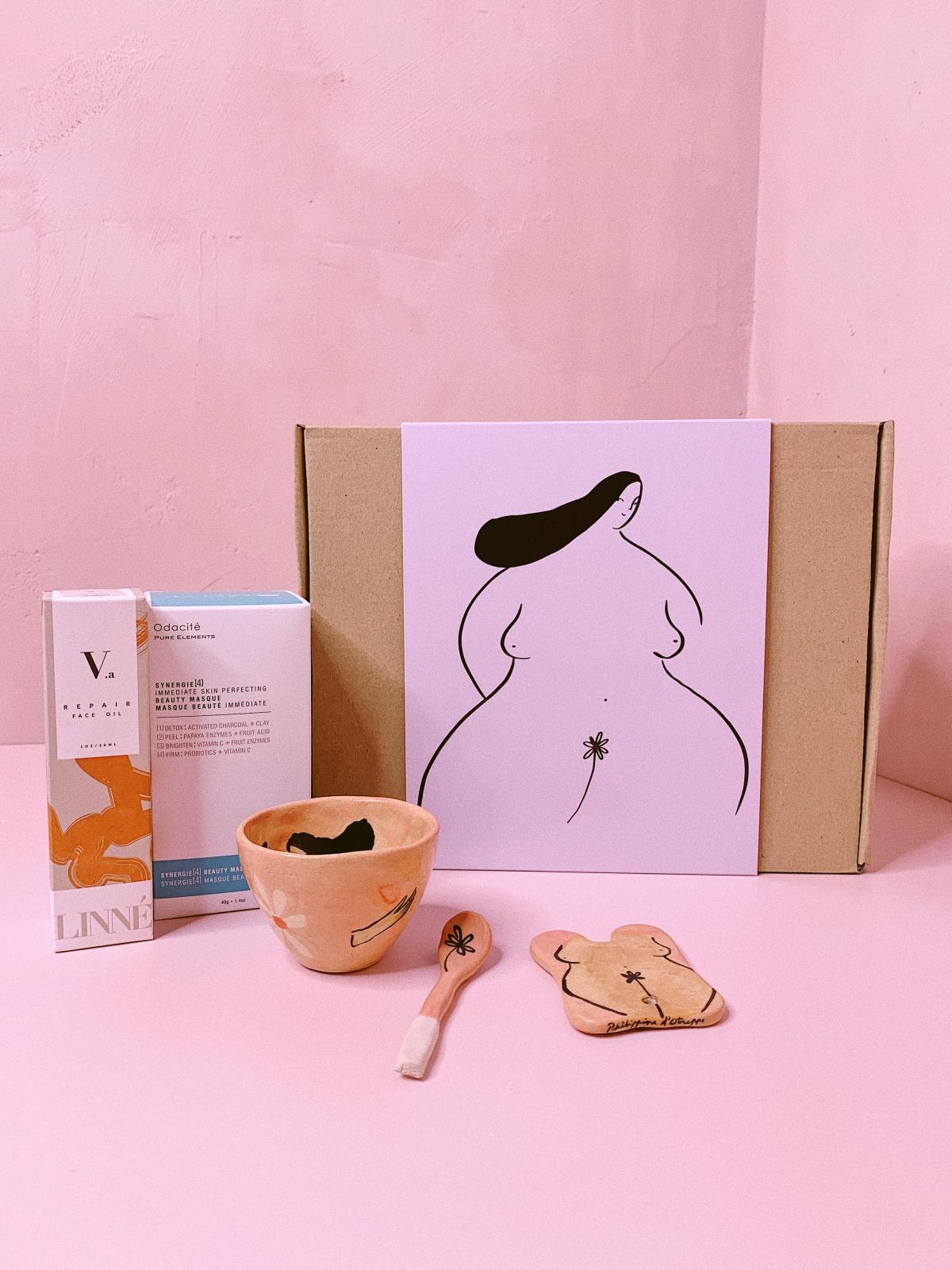 Un coffret beauté