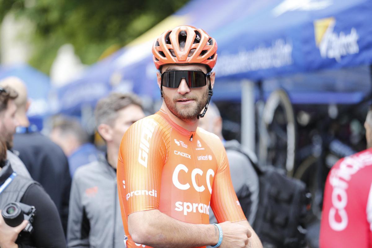 Guillaume Van Keirsbulck reed de voorbije twee jaar voor het Poolse CCC, de intussen opgedoekte ploeg van Greg Van Avermaet.” (foto Belga)©YUZURU SUNADA/PRESSE SPORTS PRESSE SPORTS